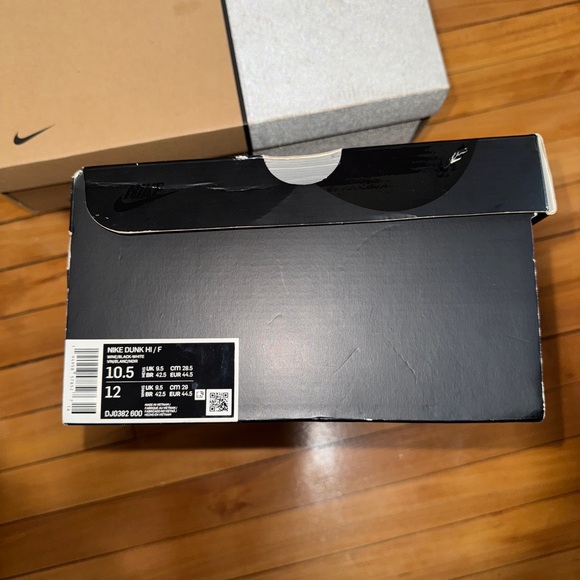 Fragment X Nike Dunks size 10.5 Purple - Picture 4 of 4